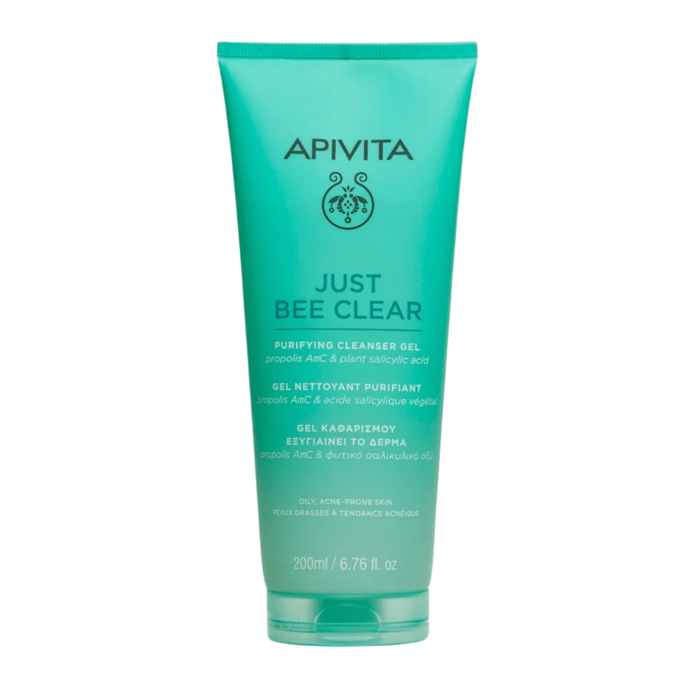 Apivita Just Bee Clear Gel de Limpeza Purificante 200mL
