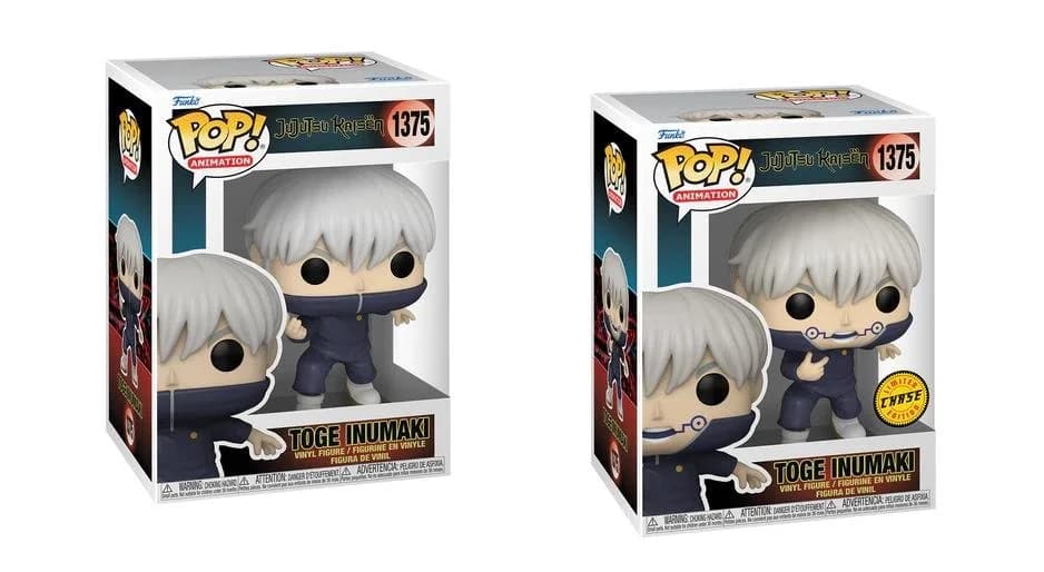 Funko POP! Animation: Jujutsu Kaisen - Togue Inumaki (Common and Chase Bundle) #1375