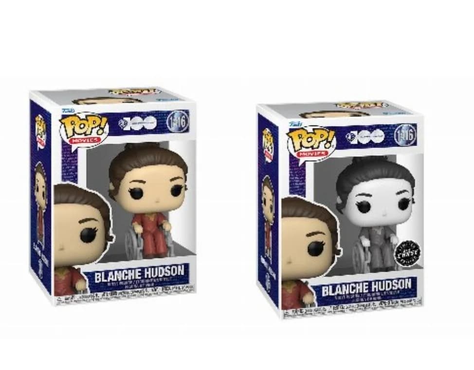 Funko POP! Movies: What Ever Happened to Baby Jane? - Blanche Hudson (Common and Chase Bundle) #1416
