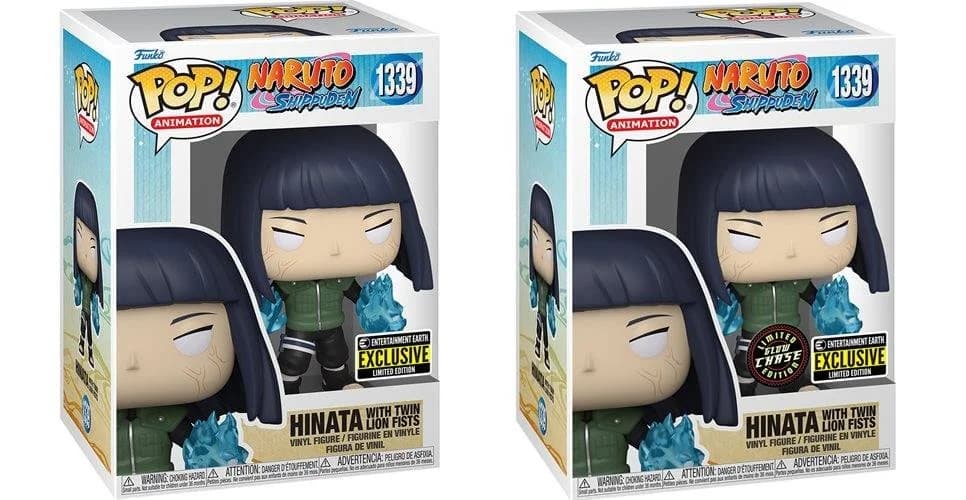 Funko POP! Animation: Naruto Shippuden - Hinata with Twin Lion Fists (Exclusive & Chase) #1339
