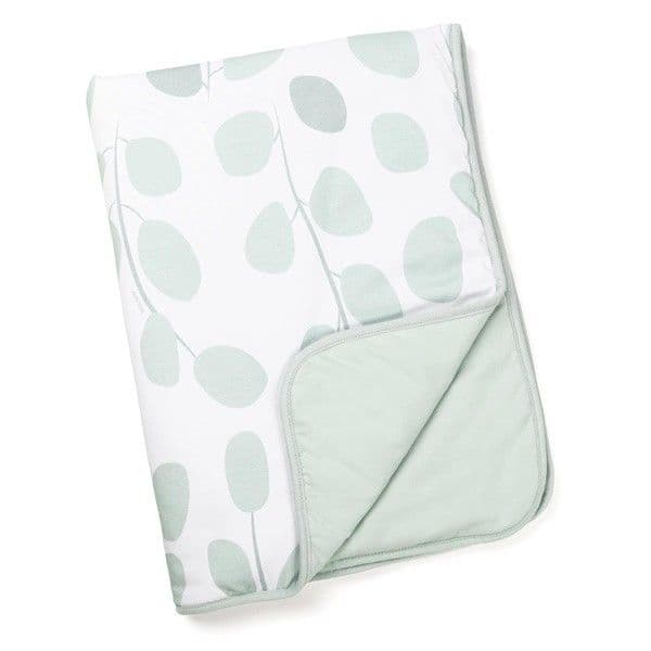 Doomoo Manta Dream Folhas Verde Água