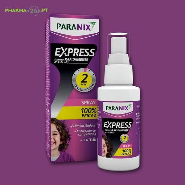 Omega Pharma Paranix Express Spray Anti-Piolhos 95ml