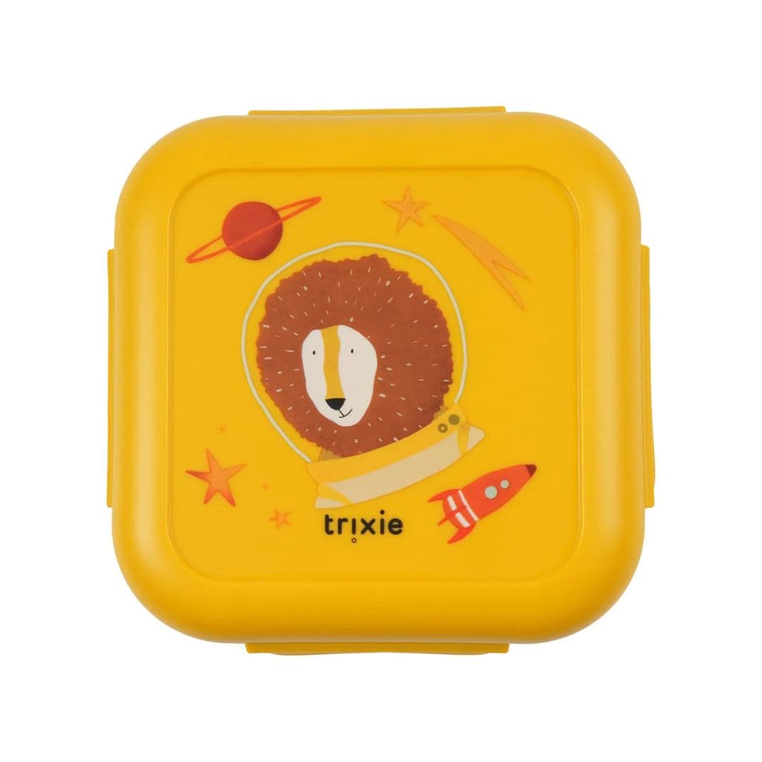 Trixie lancheira pequena com clip – spaceman mr. lion +3 anos
