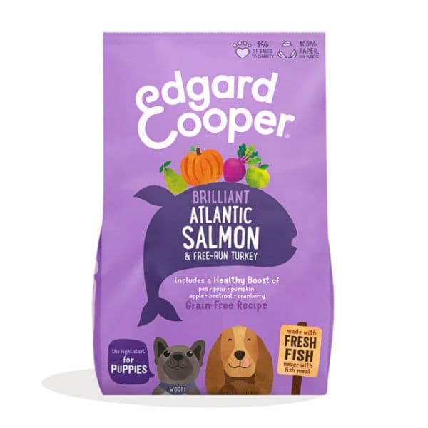 Edgard & Cooper Puppy Atlantic Salmon & Free-Run Turkey 7 kg
