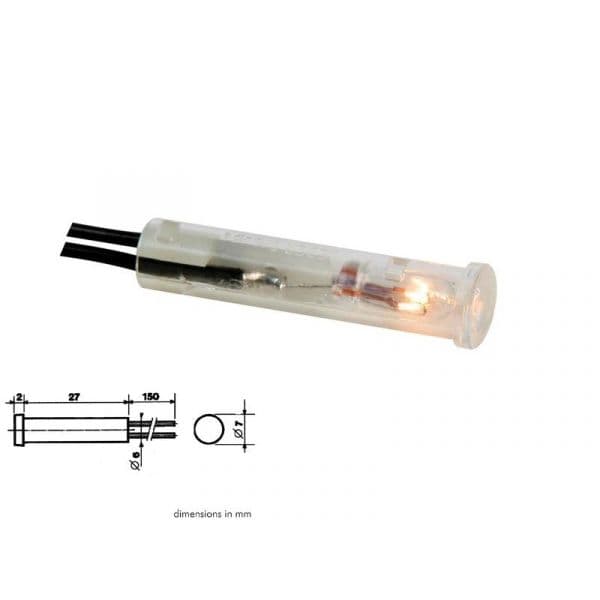 Velleman Luz Piloto Redondo 24v White - CRAF024C