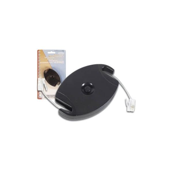 Velleman Extensão Retráctil para Auscultador 6P6C M/M de 3m Black