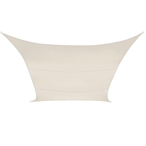 Perel Toldo Vela Retangular 4x3m Creme