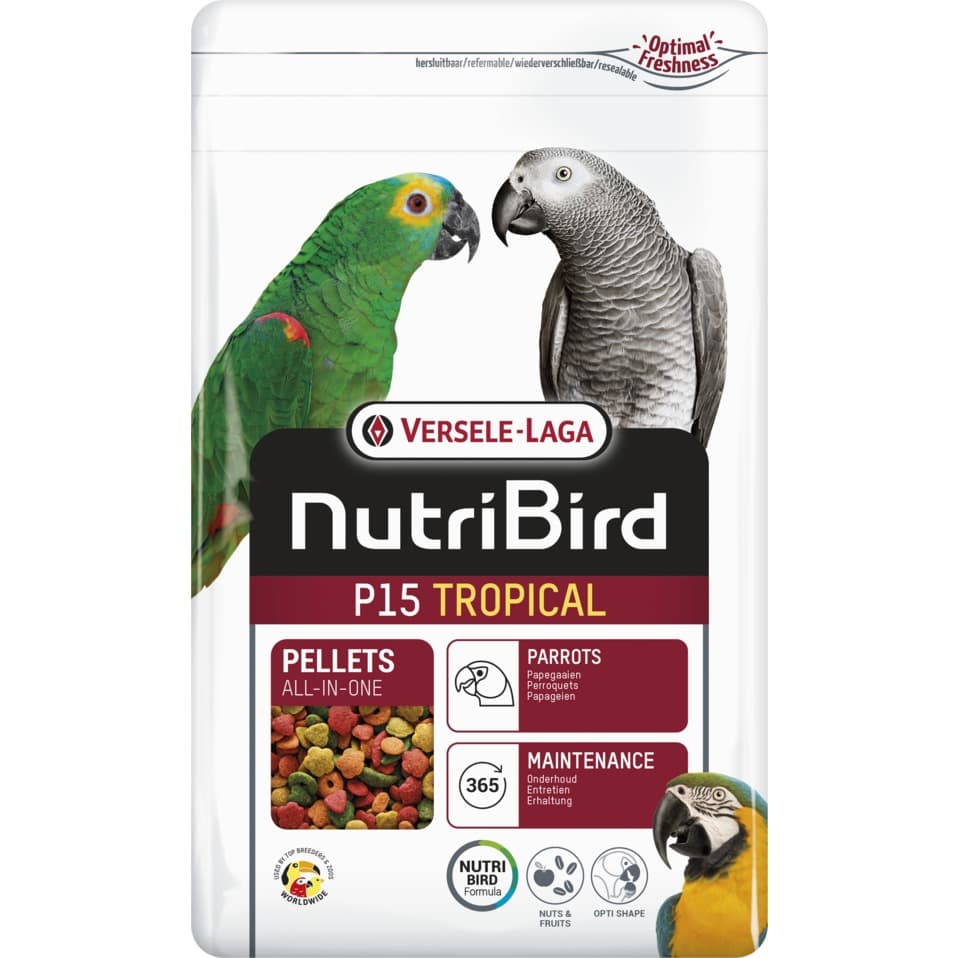 NutriBird P15 Tropical - Manutenção 10kg