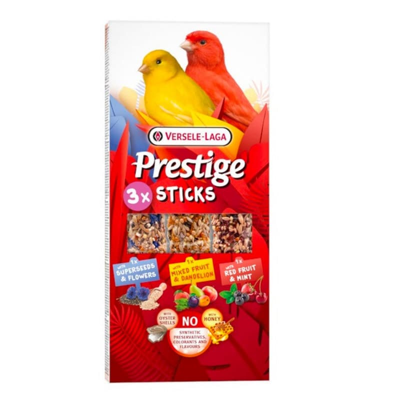 Versele-Laga Barritas Sticks Triple Variedad Para Canarios