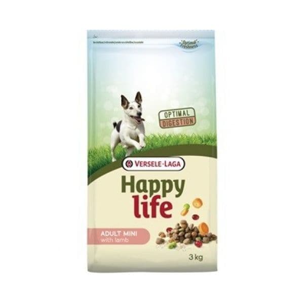 Versele Laga Happy Life Adult Mini Lamb 3Kg