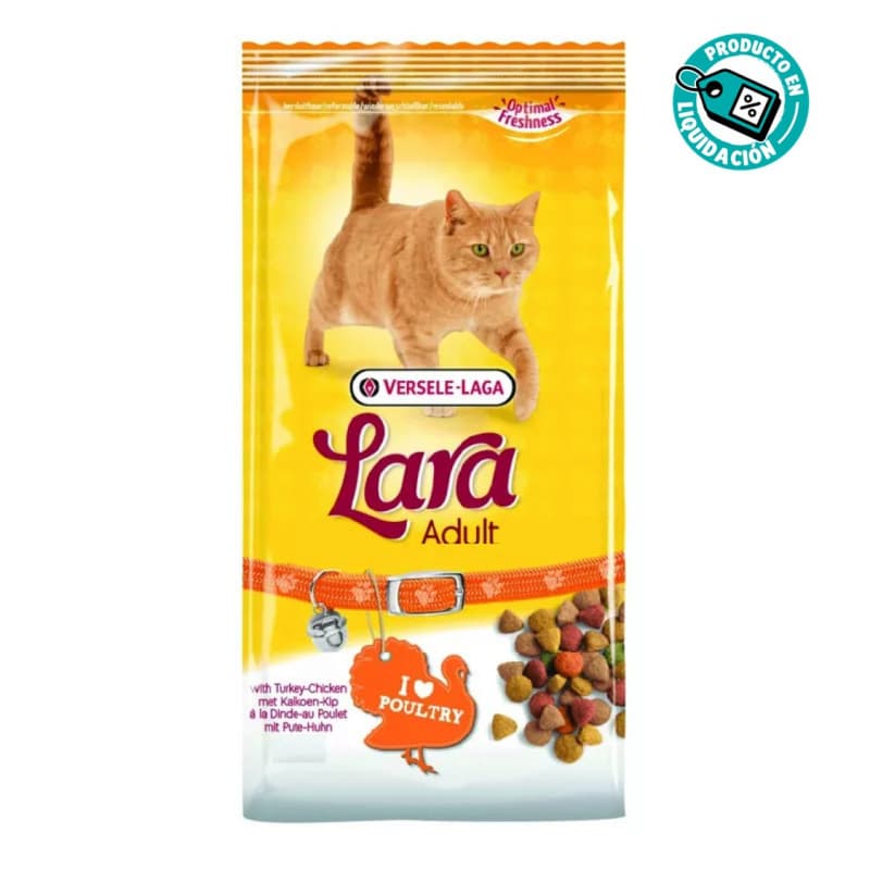 Versele-Laga Lara Pienso Para Gatos Adult con Pavo-Pollo