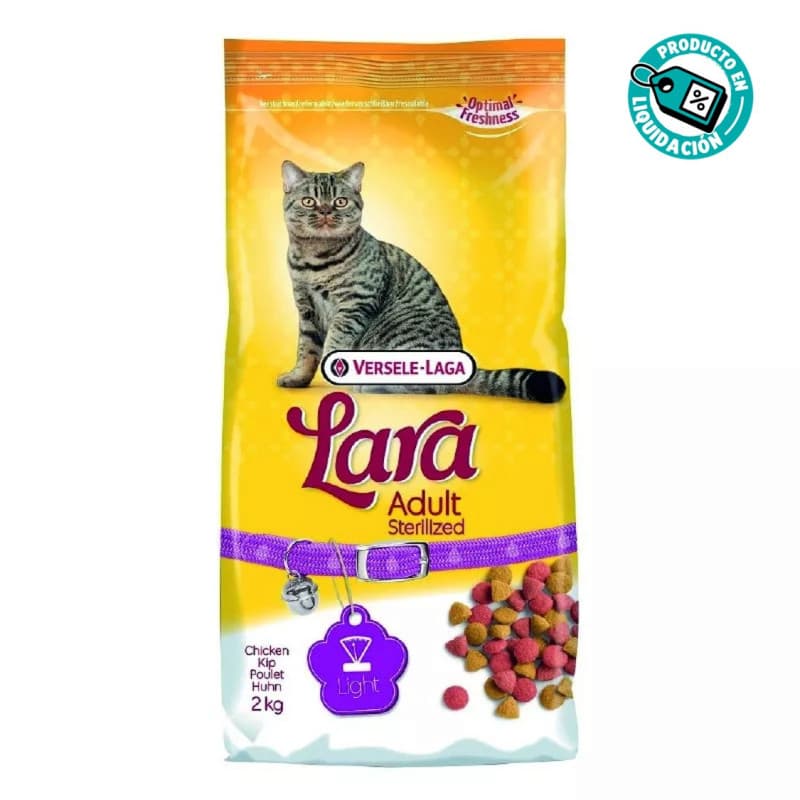 Versele-Laga Lara Pienso Para Gatos Adult Sterilized con Pollo