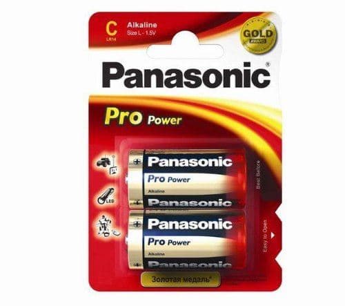 PANASONIC 2 pilhas Power Max LR14/MN1400