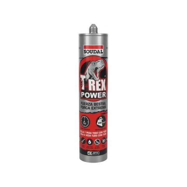 Soudal Cola e Veda T-Rex Power 290ml Branco 145082