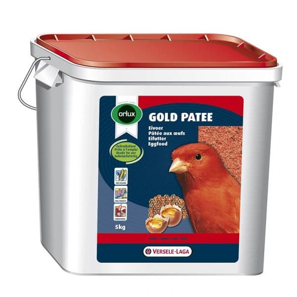 Versele Laga Orlux Gold Patee Canários Vermelho 5Kg