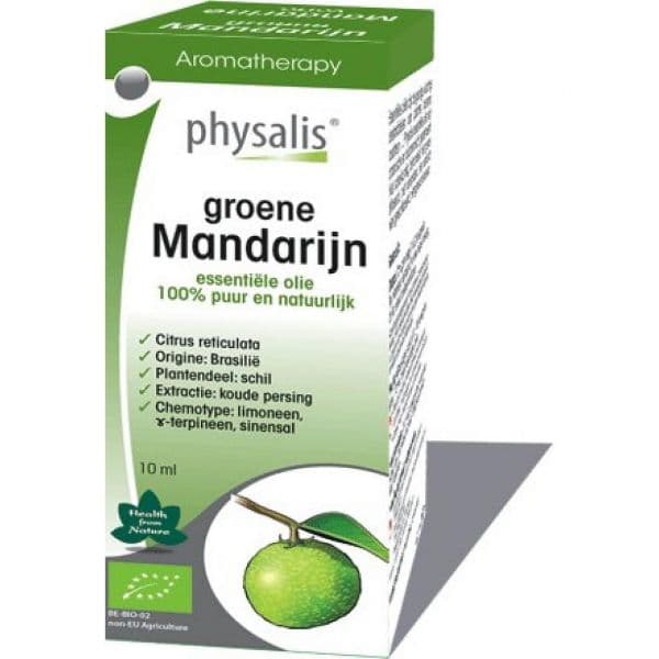 Physalis Óleo Essencial Tangerina Verde (Mandarine Verte) 10ml