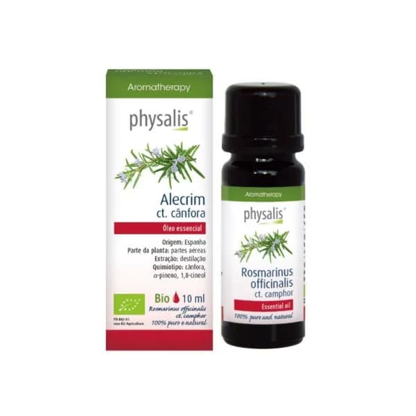 Physalis Óleo Essencial Alecrim Ct. Cânfora 10ml