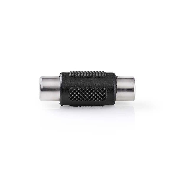 Nedis Adaptador de Audio Mono | RCA Femea Black
