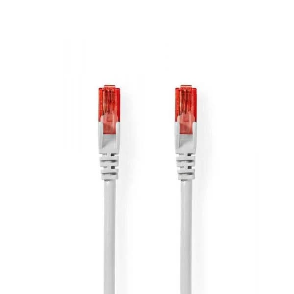 Nedis CCGL85200WT05 Cabo de Rede Branco 0,5 M Cat6 U/Utp (Utp)
