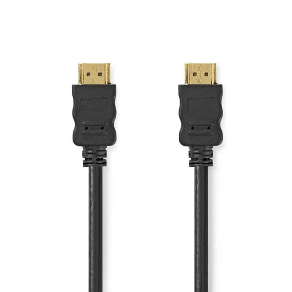 Nedis CVGB34060BK10 Cabo HDMI 4K ARC 18 Gbps 1m Black