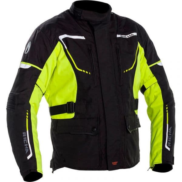 Richa Casacos Phantom 2 Black Fluo Yellow Xl