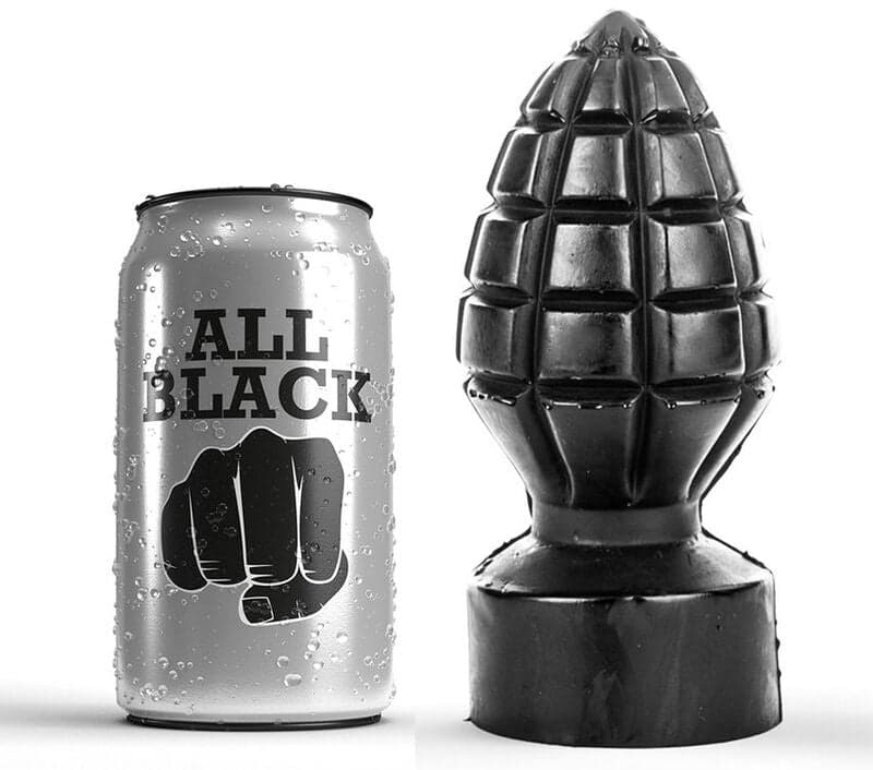 All Black Plug Anal 14CM