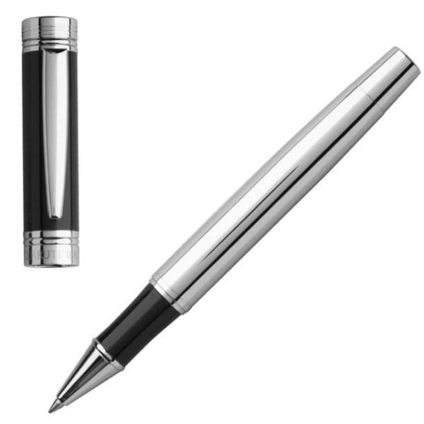 Cerruti Caneta Rollerball Zoom 1881 Cromada/preta Cromo