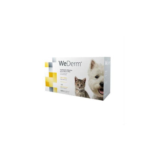 Wepharm WeDerm Cão & Gato 2x 60 Comprimidos