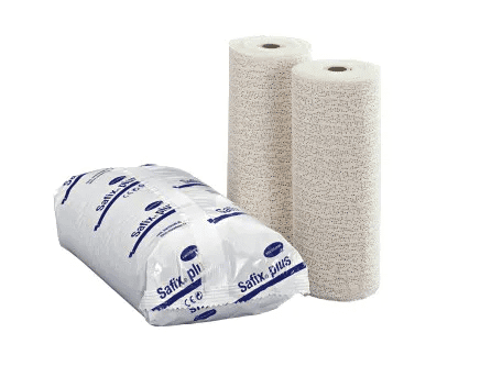 Ligaduras de gesso safix plus 6cmx2m