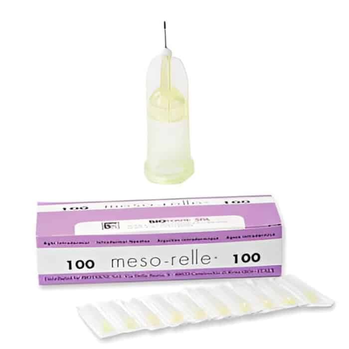 Agulha mesoterapia 100 uni
