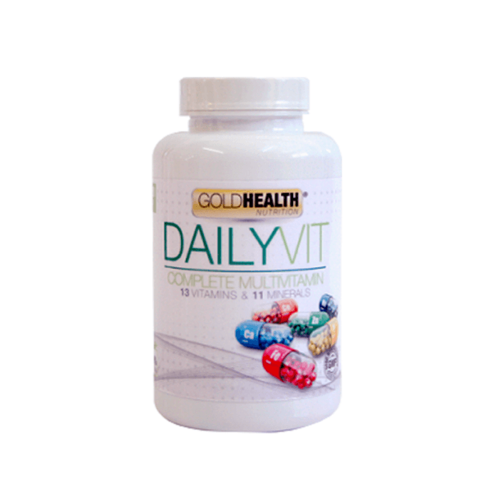 Gold Health - Daily Vitaminas 120 caps
