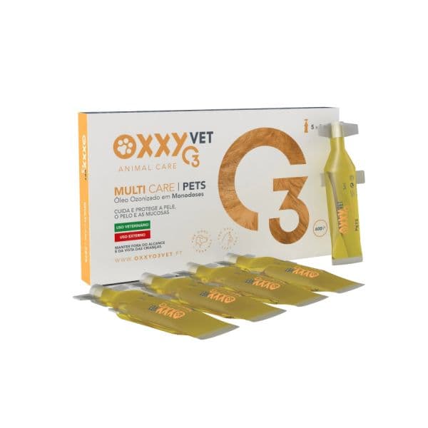 OXXYO3VET MULTI CARE PETS 600IP 5x5ml 5 Monodoses