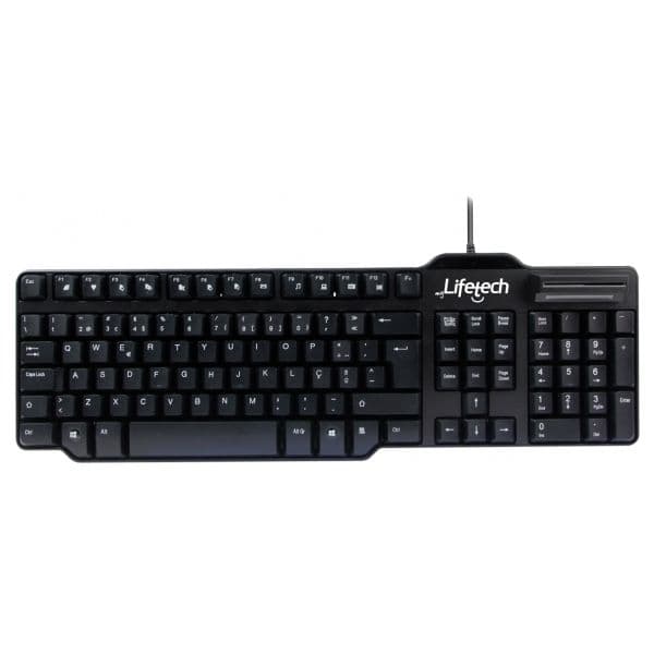 Teclado Lifetech With Smart Card - LFKEY042