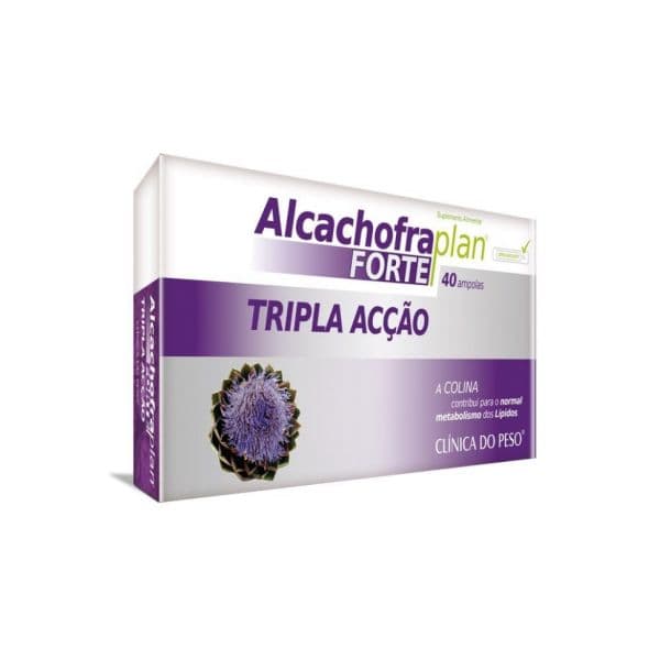 Fharmonat Alcachofra Plan Forte Tripla Ação 40 Ampolas