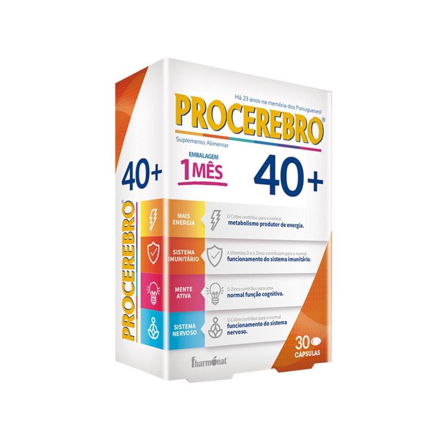 Fharmonat Procerebro 40+ 30 Cápsulas