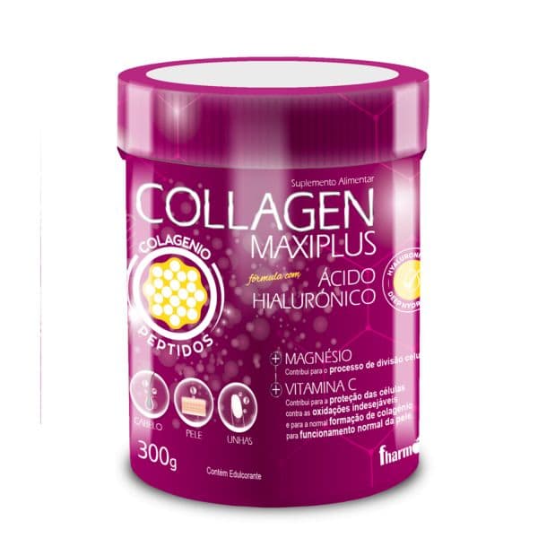Fharmonat Collagen Maxiplus com Ácido Hialurónico 300g