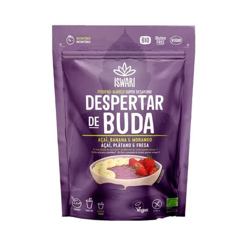 Despertar de Buda Açaí Banana e Morango 360gr – Iswari | Nutribem