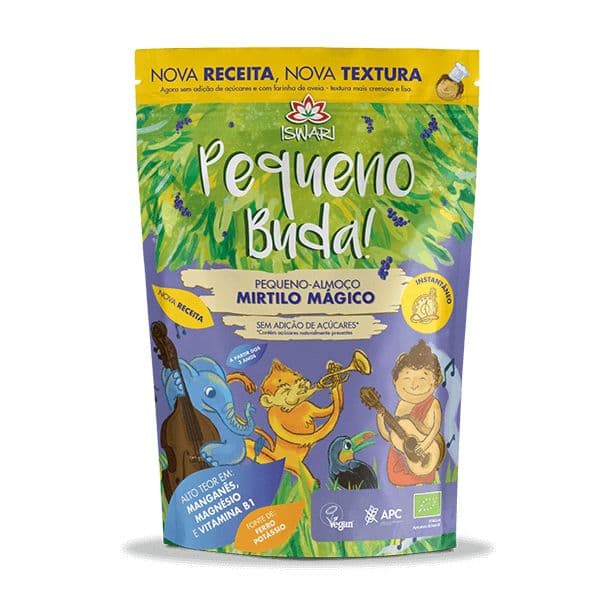 Iswari Pequeno Buda Mirtilo Mágico 400gr