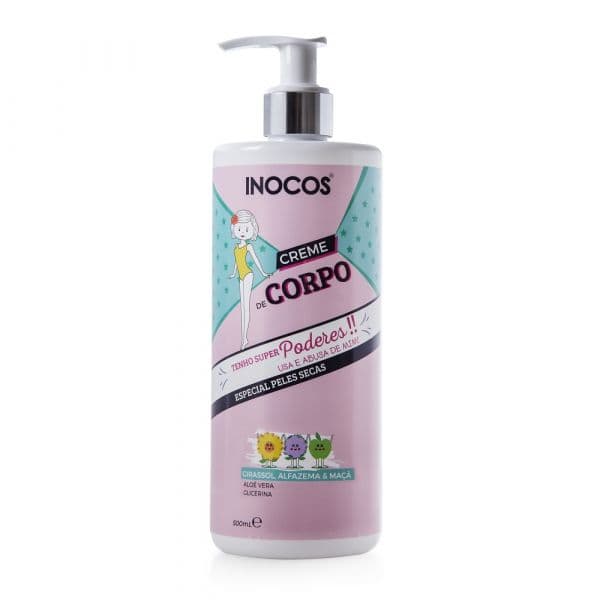 Inocos Creme de Corpo Peles Secas Girassol, Alfazema e Maçã 500ml