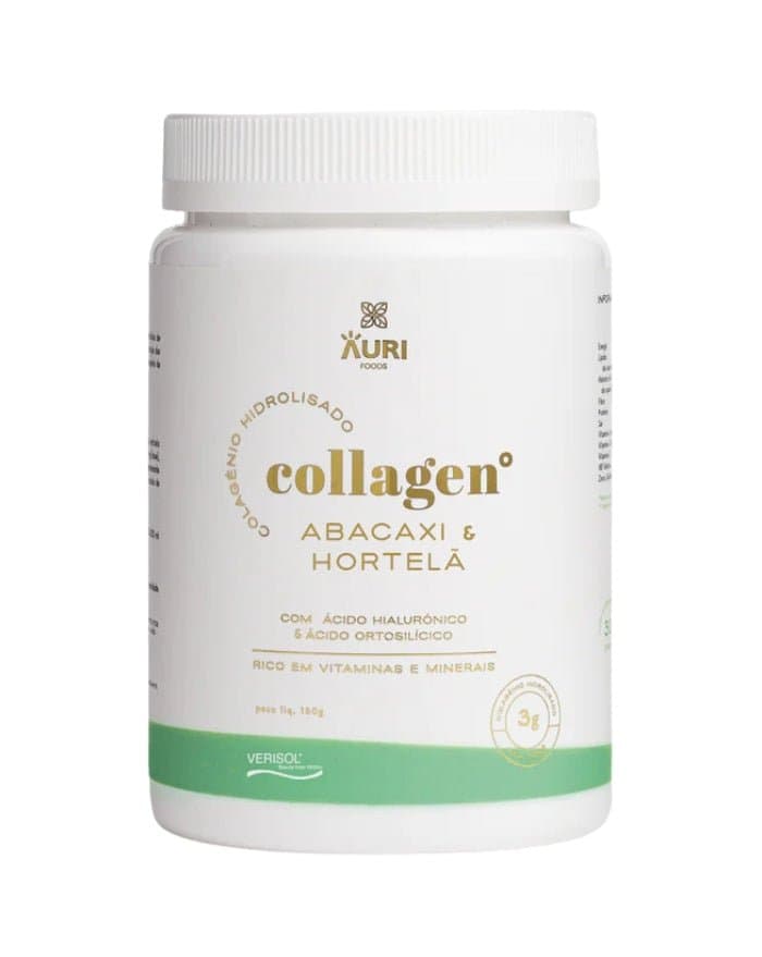 Auri Foods Collagen Sabor Abacaxi e Hortelã 150g