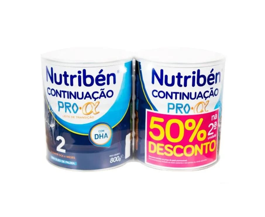 Nutribén Continuação Pro-Alfa Leite Transição 2x800g