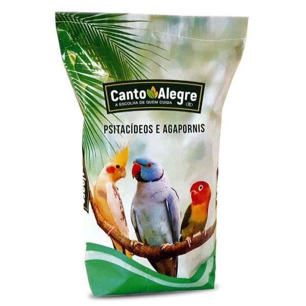 Canto Alegre Mistura para Grandes Psitacídeos 20Kg