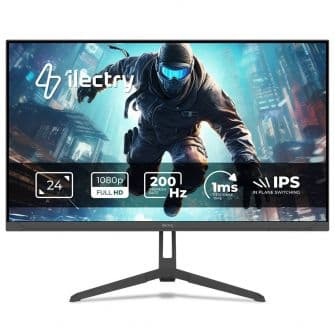 Monitor ilectry Vision 23820 Monitor Gaming 24' FHD IPS 1ms 200Hz Preto
