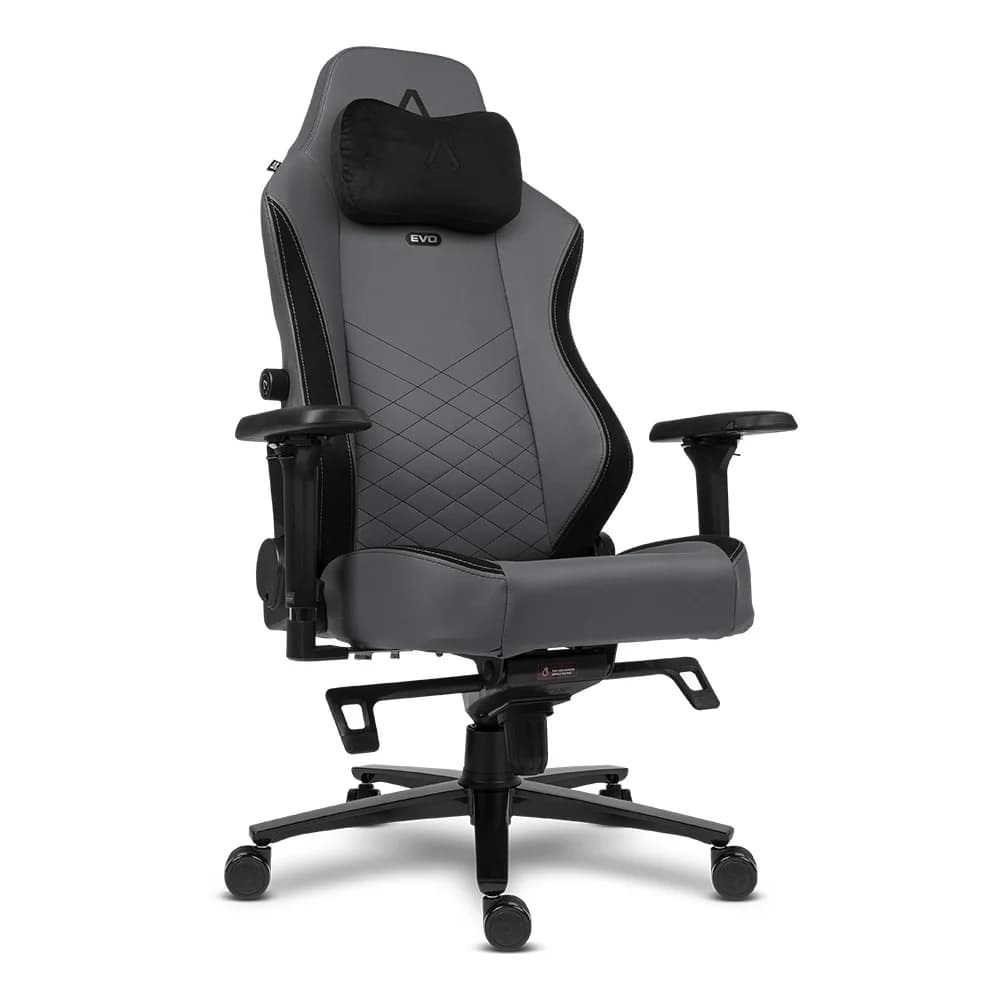 Cadeira Gaming Alpha Gamer Alegra Evo Titanium Grey