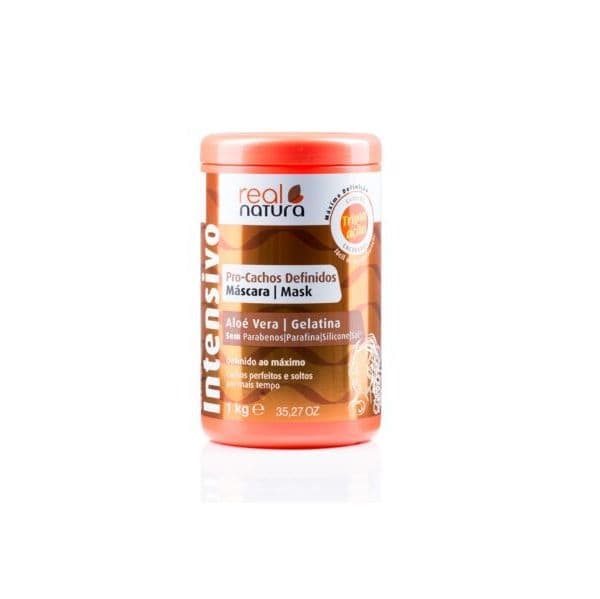 Real Natura Máscara Capilar Int Pro Cachos Definidos 1kg