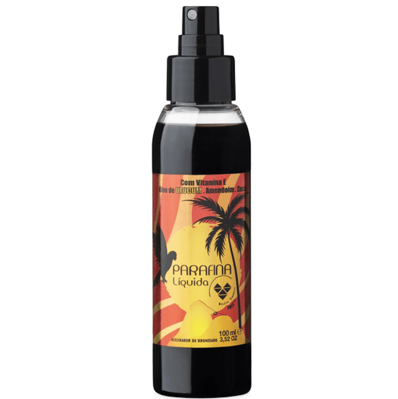Parafina Bronzeadora Líquida para Bronzeado Intenso 100ml