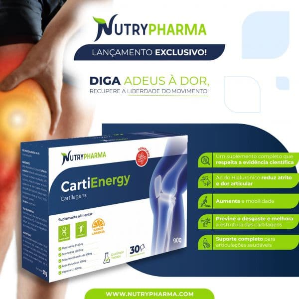 CartiEnergy Pó Laranja 30x3g