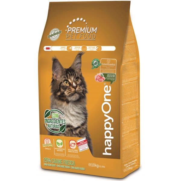 HappyOne Premium Sterilized Carne Fresca Cat 10Kg