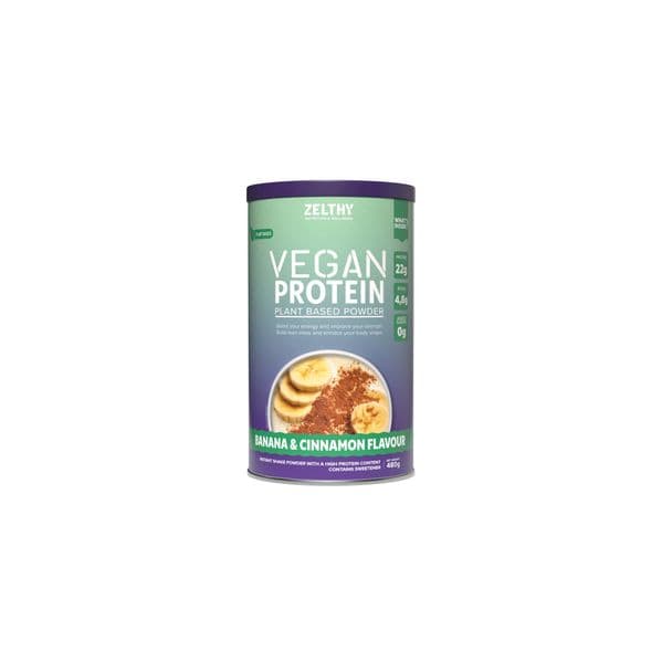 Zelthy Vegan Protein Banana & Canela 480g