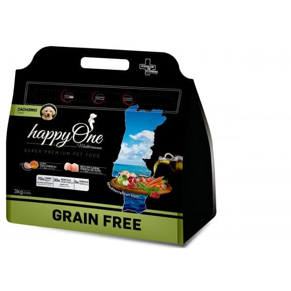 HappyOne Mediterraneum Puppy 3Kg